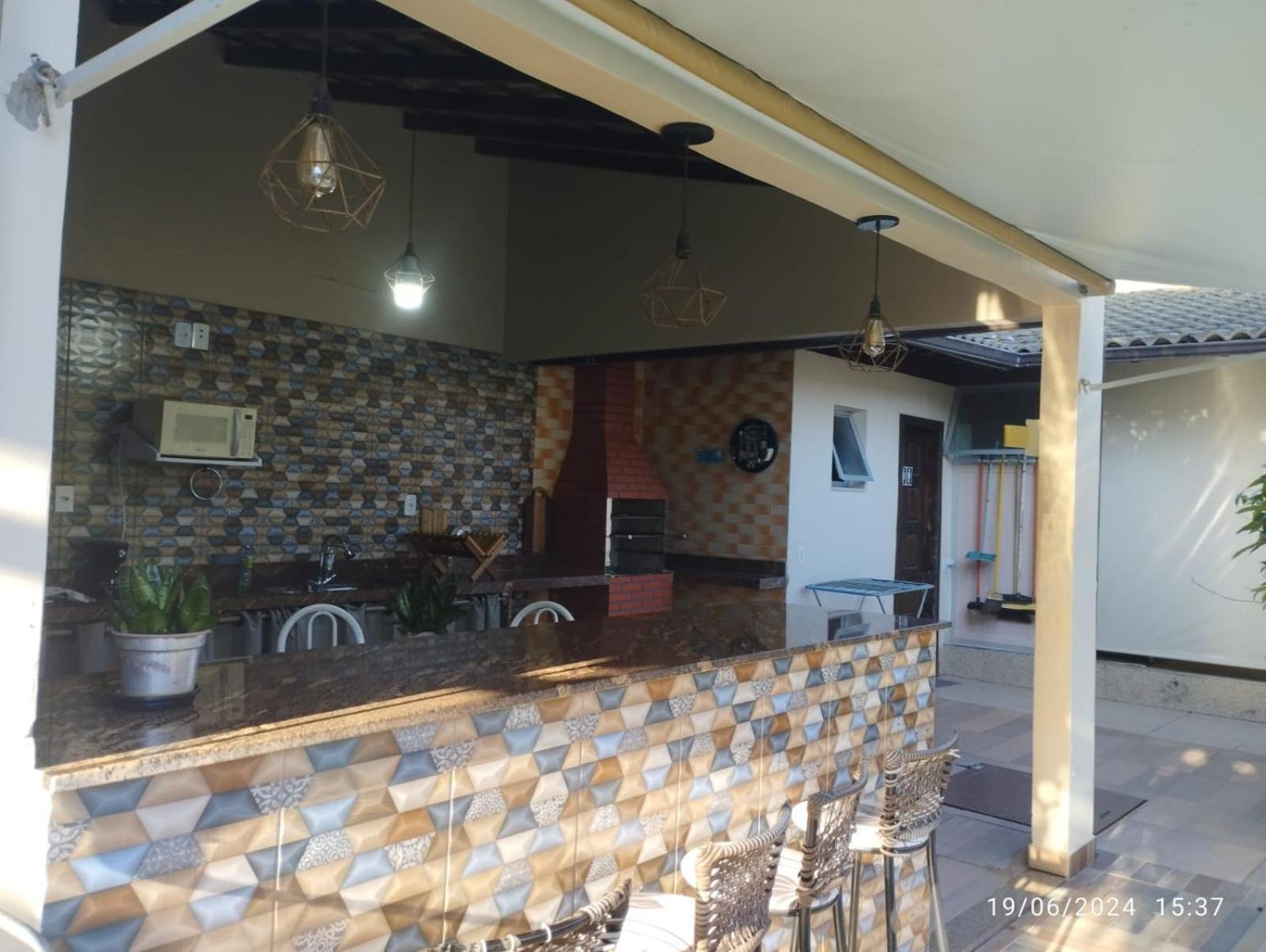 Casa c/ Piscina e Área Gourmet, 5 min da praia. Guarapari Exterior foto